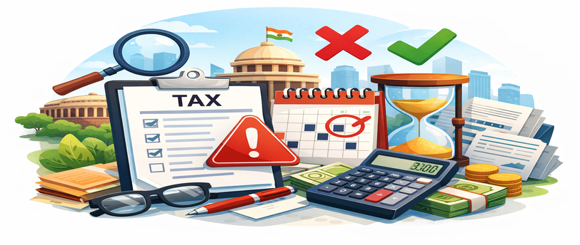 Top 10 Mistakes to Avoid While Filing ITR for AY 2026–27