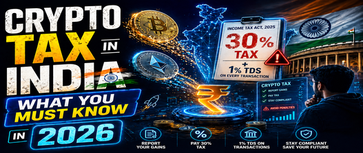 Crypto Tax in India: What You Must Know in 2026 